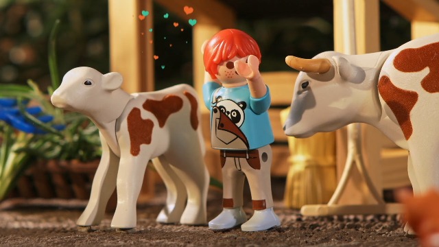 Amazon.com: Playmobil Farmhouse with Outdoor Area : Toys & Games